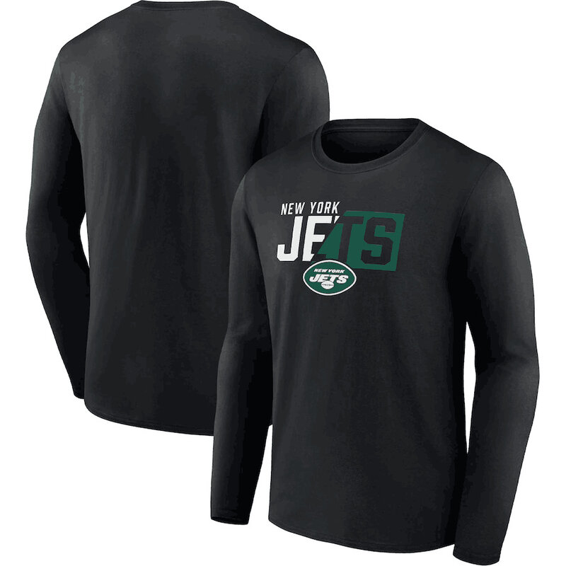 NFL New York Jets Footall Shirt Long Sleeve Dri-fit gym workout tee