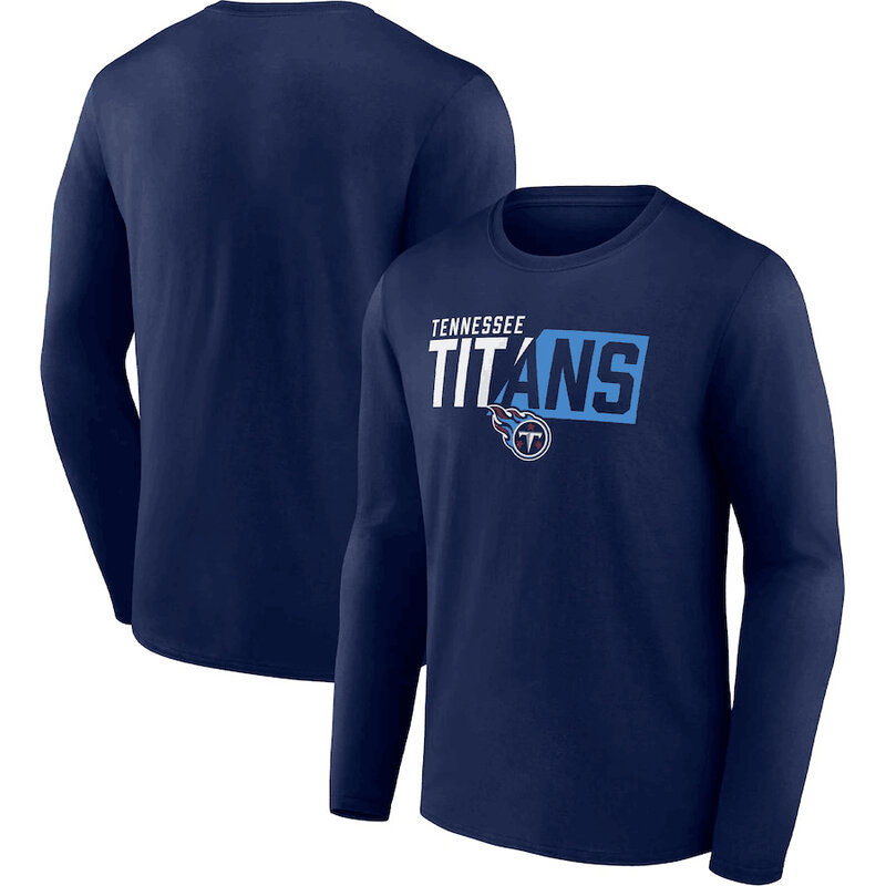 NFL Tennessee Titans Footall Shirt Long Sleeve Dri-fit gym workout tee