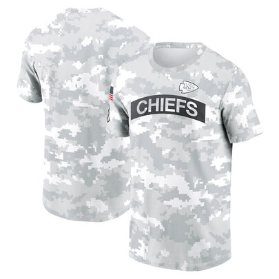 NFL short sleeve Kansas City Chiefs crewneck football tee shirt for gameday