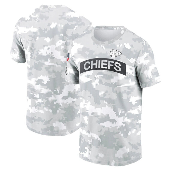 NFL short sleeve Kansas City Chiefs crewneck football tee shirt for gameday