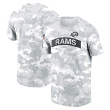 NFL short sleeve Los Angeles Rams crewneck football tee shirt for gameday