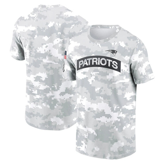 NFL short sleeve New England Patriots crewneck football tee shirt for gameday