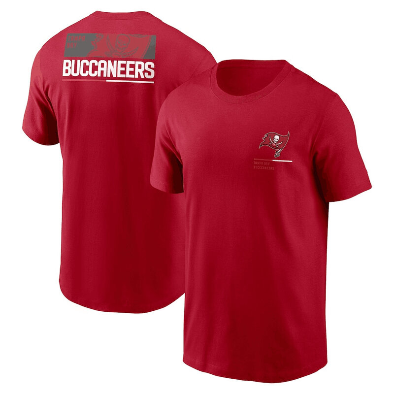 short sleeve NFL Tampa Bay Buccaneers Adult Gameday T-Shirt,Unleash Your Team Spirit During Game Day