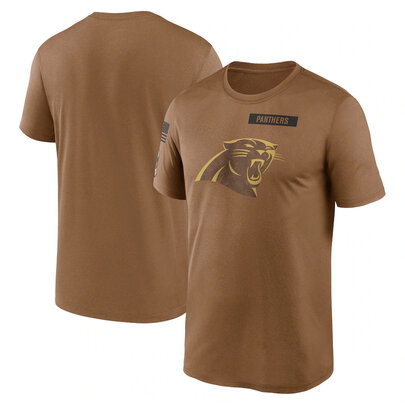 short sleeve crewneck NFL Officially Licensed Carolina Panthers Adult Short Sleeve Fan Tee for Men and Women