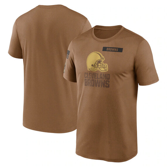short sleeve crewneck NFL Officially Licensed Cleveland Browns Adult Short Sleeve Fan Tee for Men and Women
