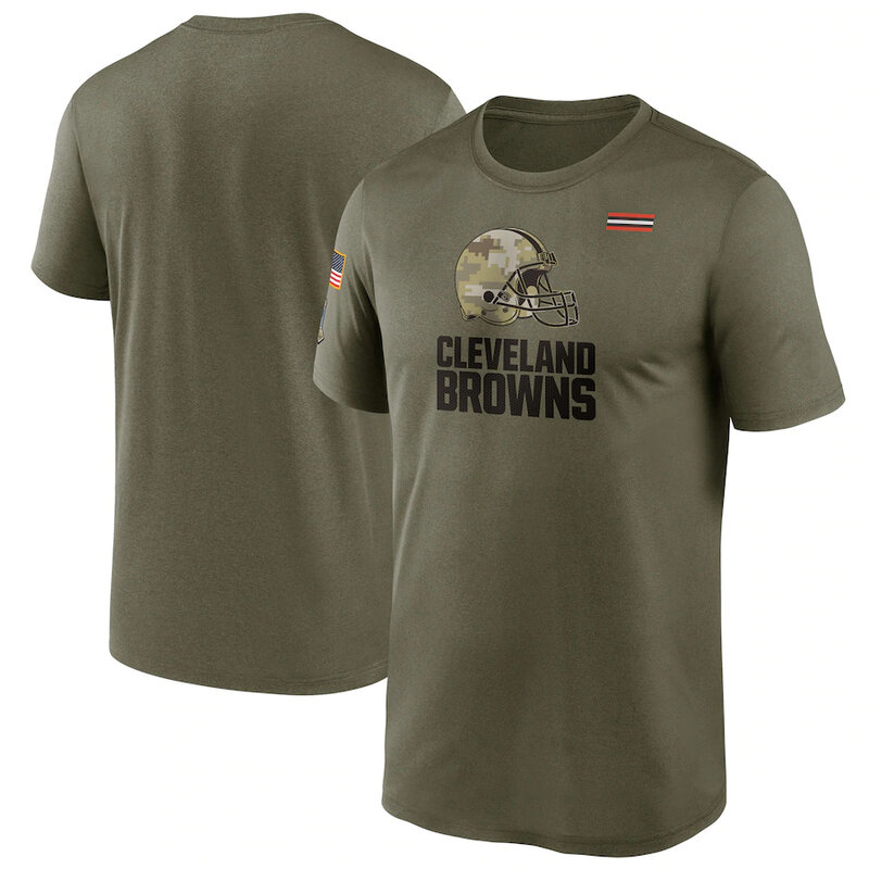 Honor our service members while supporting the short sleeve NFL Cleveland Browns salute to service shirt,Unleash Your Team Spirit During Game Day