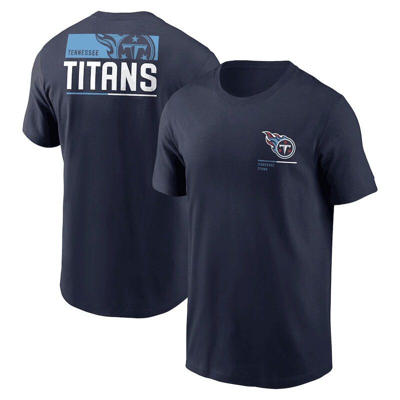 short sleeve NFL Tennessee Titans Adult Gameday T-Shirt,Unleash Your Team Spirit During Game Day