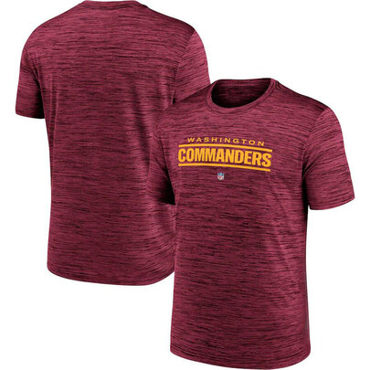 NFL Washington Commanders Team Logo Short Sleeve Polyester Shirt,crewneck 3d graphic tee for football fans