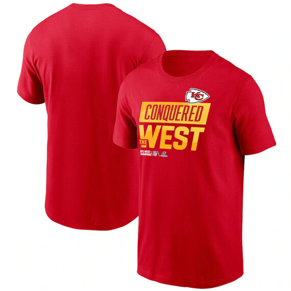 short sleeve crewneck NFL Kansas City Chiefs Super Bowl Gear,football Apparel,NFL fan jersey tee