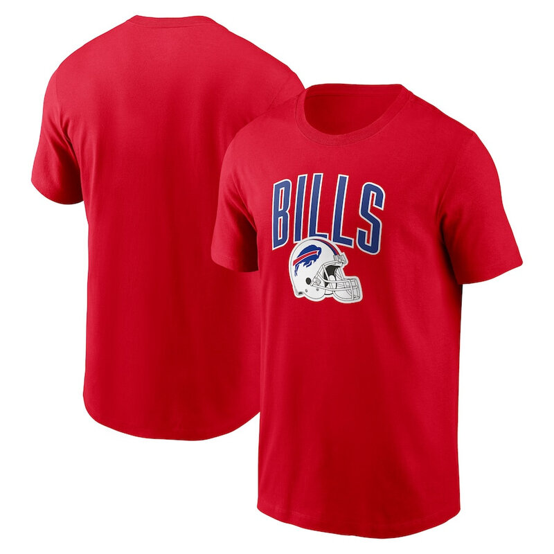 NFL Buffalo Bills Football Tee Short Sleeve Crewneck Quick Dry Workout running gym Shirt