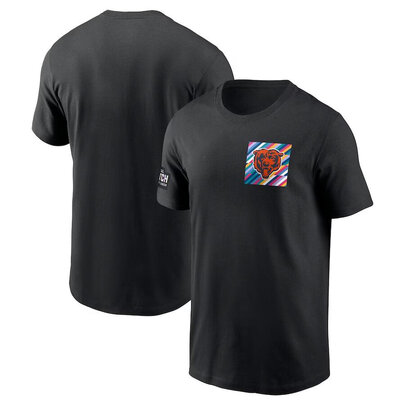 NFL Team Logo Chicago Bears game day Tee Short Sleeve crewneck 3D graphic Shirt