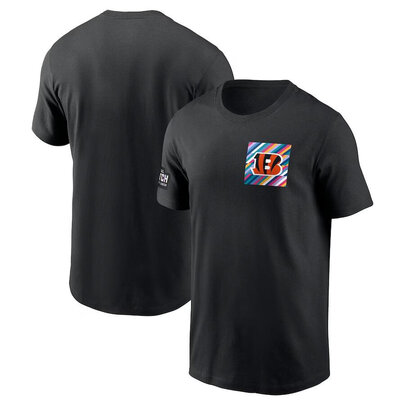NFL Team Logo Cincinnati Bengals game day Tee Short Sleeve crewneck 3D graphic Shirt