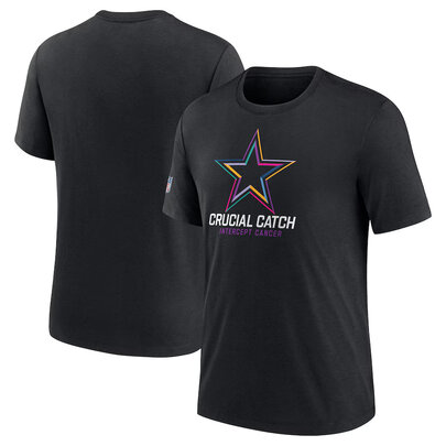 NFL crucial catch merchandise,Short Sleeve Dallas Cowboys football Shirt,crewneck graphic NFL top Tee