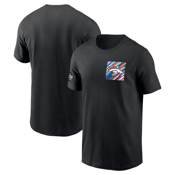 NFL Team Logo Denver Broncos game day Tee Short Sleeve crewneck 3D graphic Shirt