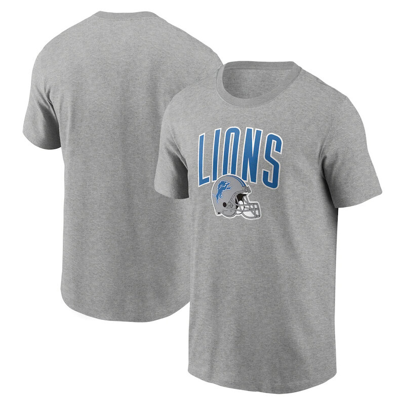 NFL Detroit Lions Football Tee Short Sleeve Crewneck Quick Dry Workout running gym Shirt