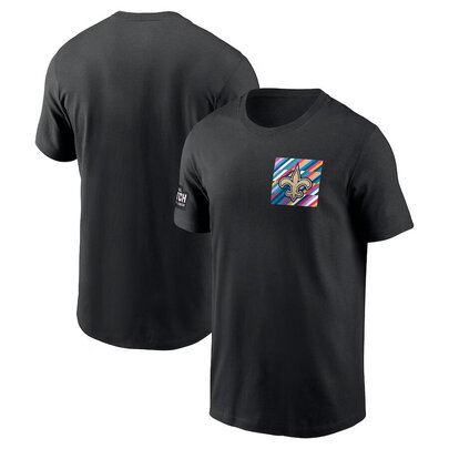 NFL Team Logo New Orleans Saints game day Tee Short Sleeve crewneck 3D graphic Shirt