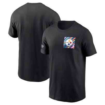 NFL Team Logo Pittsburgh Steelers game day Tee Short Sleeve crewneck 3D graphic Shirt