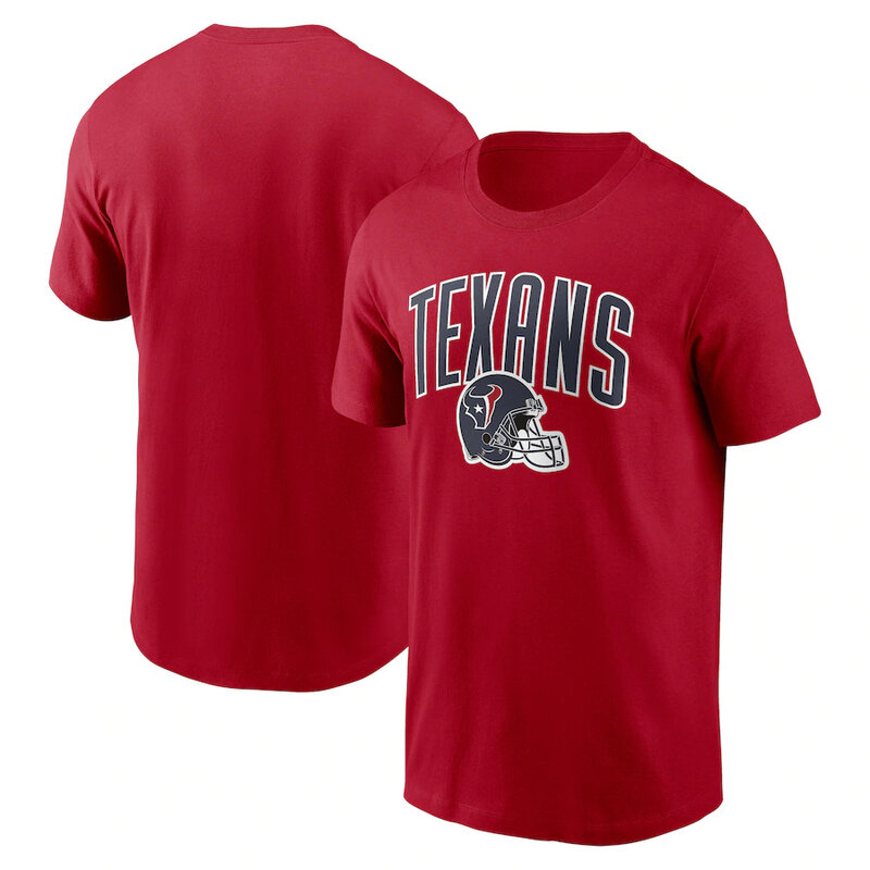 NFL Houston Texans Football Tee Short Sleeve Crewneck Quick Dry Workout running gym Shirt