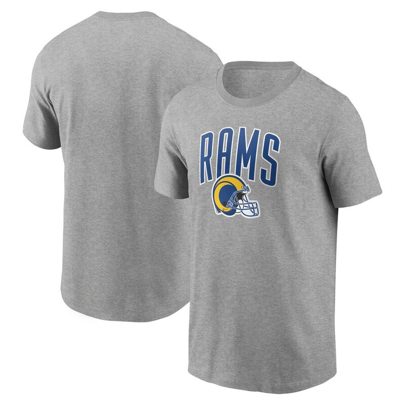 NFL Los Angeles Rams Football Tee Short Sleeve Crewneck Quick Dry Workout running gym Shirt