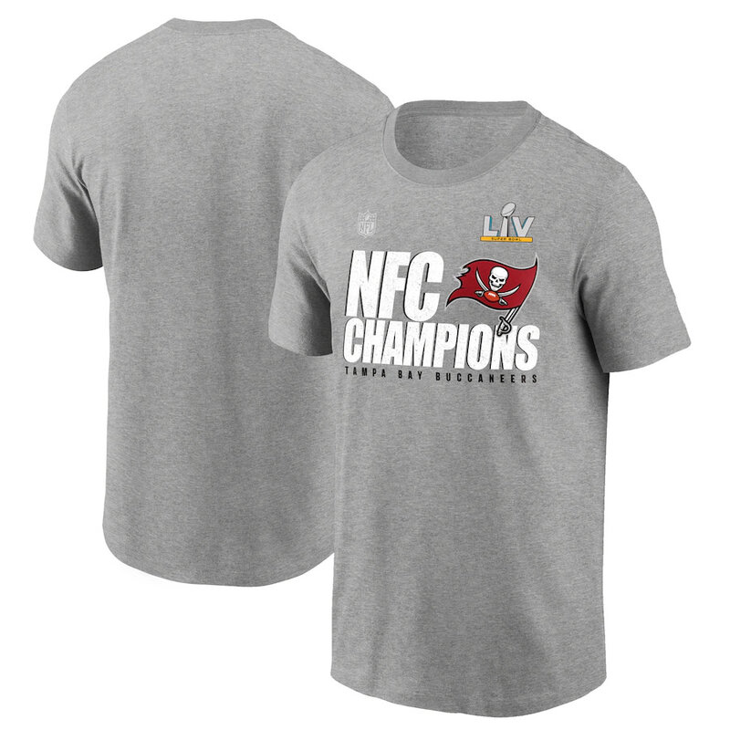 short sleeve crewneck NFL Tampa Bay Buccaneers Super Bowl Gear,football Apparel,NFL fan jersey tee