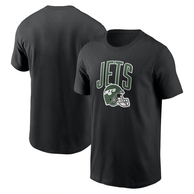 NFL New York Jets Football Tee Short Sleeve Crewneck Quick Dry Workout running gym Shirt