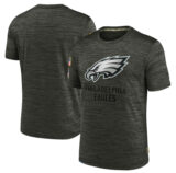 NFL Philadelphia Eagles Football gear Short Sleeve Crewneck Tee Quick Dry Workout running gym sport Shirt