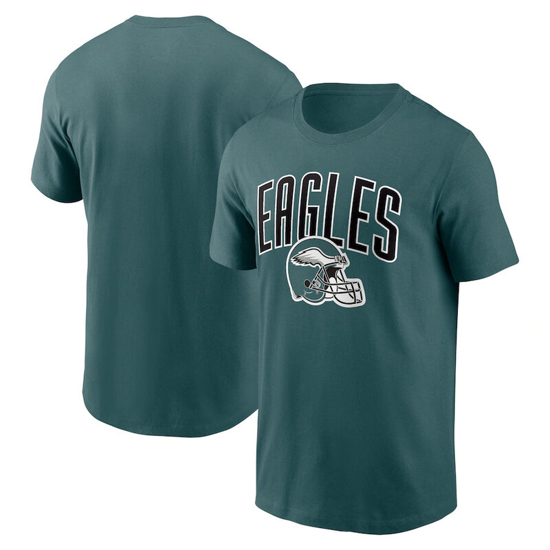 NFL Philadelphia Eagles Football Tee Short Sleeve Crewneck Quick Dry Workout running gym Shirt