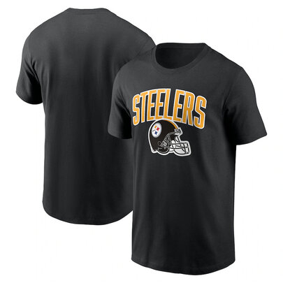 NFL Pittsburgh Steelers Football Tee Short Sleeve Crewneck Quick Dry Workout running gym Shirt