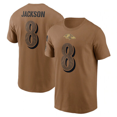 NFL Baltimore Ravens Salute To Service Shirt,Short Sleeve Crewneck 3d Graphic Tee,NFL Football fan tee