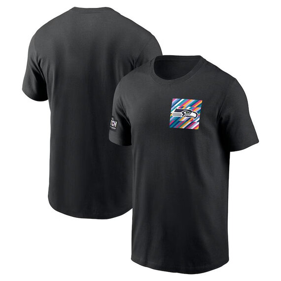 NFL Team Logo Seattle Seahawks game day Tee Short Sleeve crewneck 3D graphic Shirt