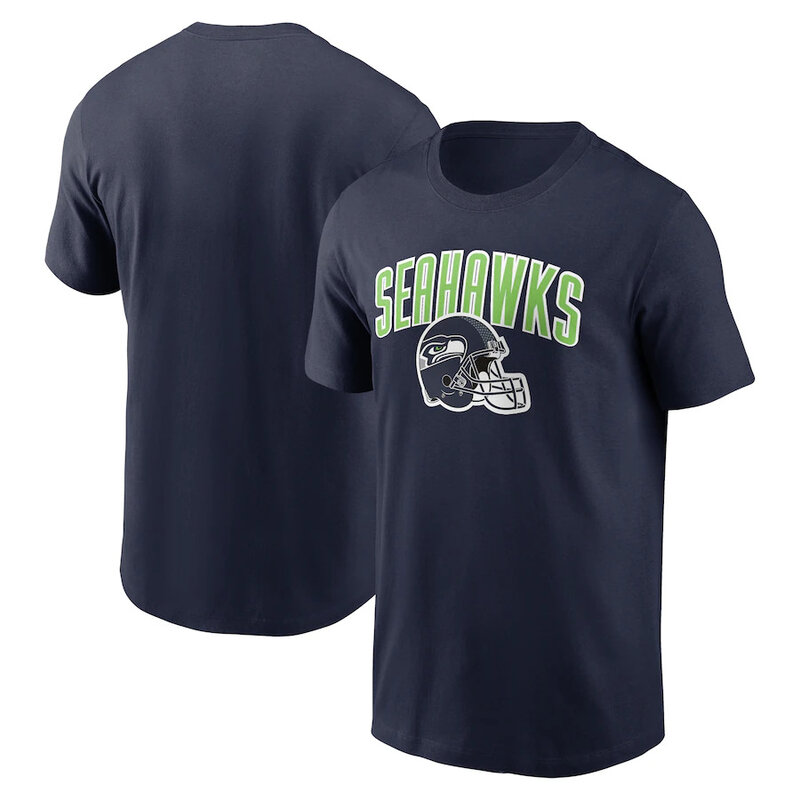 NFL Seattle Seahawks Football Tee Short Sleeve Crewneck Quick Dry Workout running gym Shirt