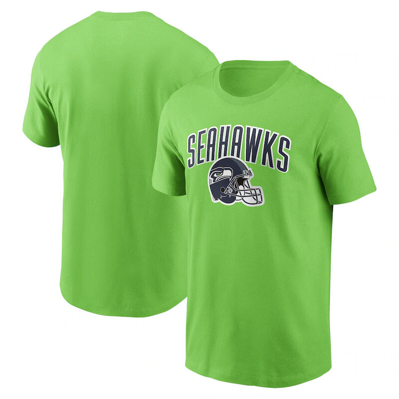 NFL Seattle Seahawks Football Tee Short Sleeve Crewneck Quick Dry Workout running gym Shirt
