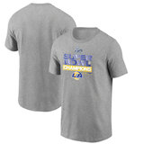 short sleeve crewneck NFL Los Angeles Rams Super Bowl Gear,football Apparel,NFL fan jersey tee