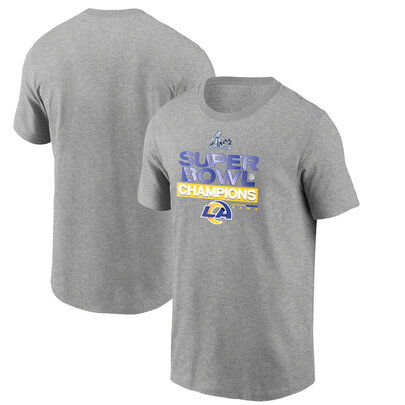short sleeve crewneck NFL Los Angeles Rams Super Bowl Gear,football Apparel,NFL fan jersey tee