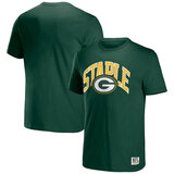 NFL x Staple Green Bay Packers Short Sleeve Crewneck 3D Print Football Tee Shirt