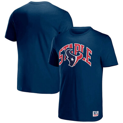 NFL x Staple Houston Texans Short Sleeve Crewneck 3D Print Football Tee Shirt