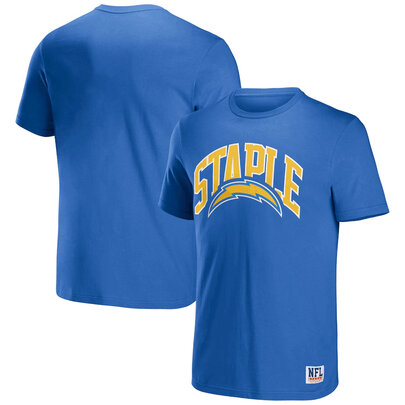 NFL x Staple Los Angeles Chargers Short Sleeve Crewneck 3D Print Football Tee Shirt