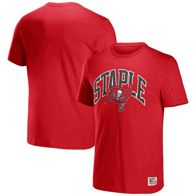 NFL x Staple Tampa Bay Buccaneers Short Sleeve Crewneck 3D Print Football Tee Shirt