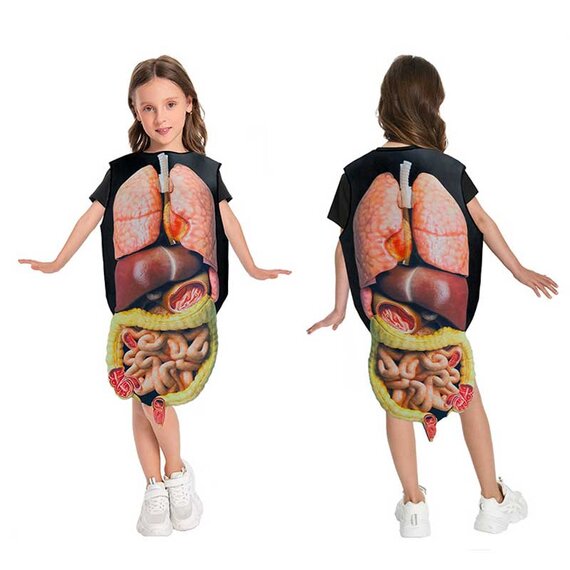 cool Body Organs Costume for boy and girls
