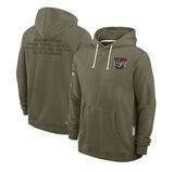 NFL Officially Licensed Houston Texans Pullover Hoodie for autumn winter,long sleeve,army green