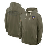 NFL Officially Licensed Minnesota Vikings Pullover Hoodie for autumn winter,long sleeve,army green
