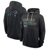 NFL Officially Licensed Carolina Panthers Pullover Hoodie for autumn winter,long sleeve,black