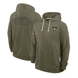 NFL Officially Licensed New Orleans Saints Pullover Hoodie for autumn winter,long sleeve,army green