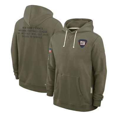 NFL Officially Licensed New York Giants Pullover Hoodie for autumn winter,long sleeve,army green