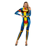 Magik Retro X-Uniform For Girls ,Long Sleeve Jumpsuit Costume